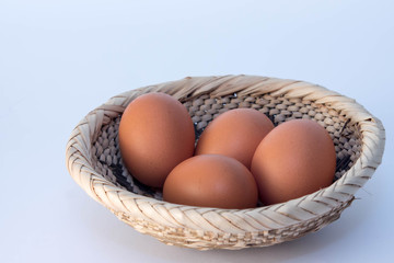 Basket of eggs