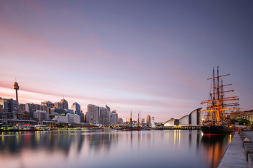 Fototapeta na wymiar Sydney darling harbour