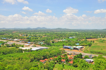 Fototapeta na wymiar View of Khao Chakhan