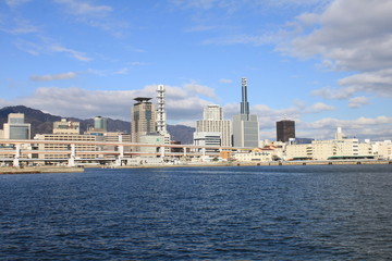 Fototapeta premium 三ノ宮市街