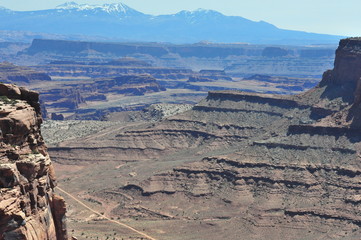 Canyon lands in Utah in April 2014