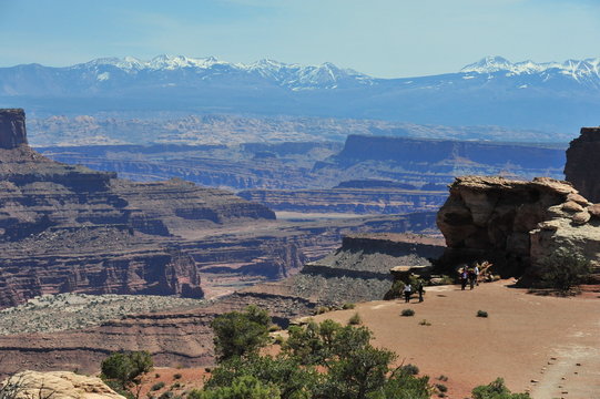 Canyon lands in Utah in April 2014