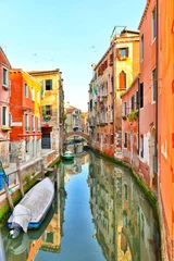 Selbstklebende Fototapete Kanal Venedig, Kanal