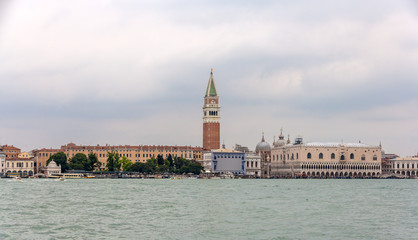 Fototapeta na wymiar View of San Marco in Venice, Italy