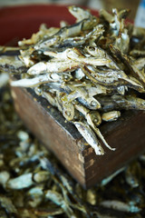 Dried anchovies