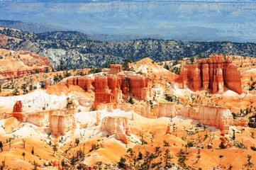 Sunset Canyon at Bryce Canyon National park, Utah.