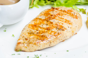 Grilled chicken breast