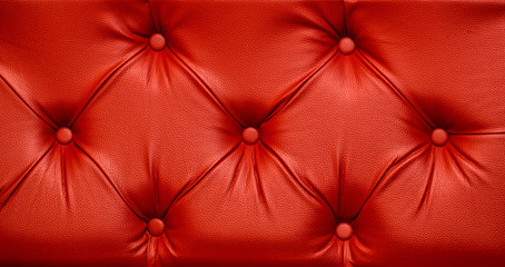 Seamless Red Leather Texture