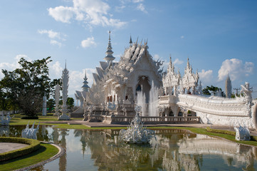 Wat Rong Khun Temple Chiang Rai, Thailand