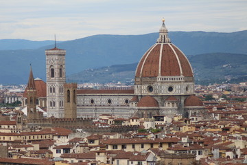 Fototapeta na wymiar Duomo di Firenze Italia