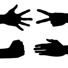 Rock, scissors and paper