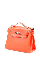 Handbag isolated white background