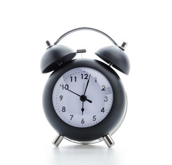 Clock isolated on white