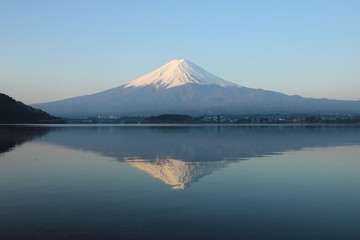Mt.Fuji at Lake Kawaguchi