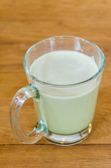 Green tea latte