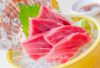 Tuna sashimi