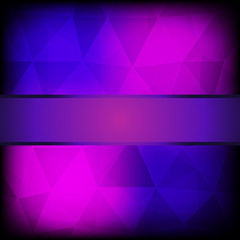 Abstract colorful background with frame