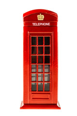Obraz premium Red Phone booth