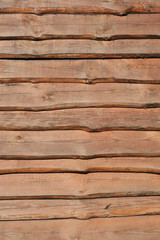 Obraz premium wooden board with knots and cracks