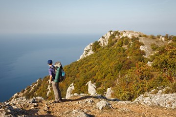 Obraz premium Hiking