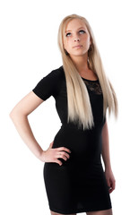Fototapeta premium portrait of beautiful blondeу woman