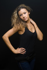 Portrait of a gorgeous girl