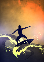 Surf background