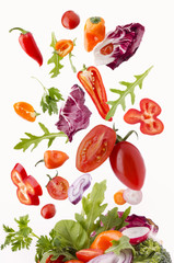 verdure miste fresche