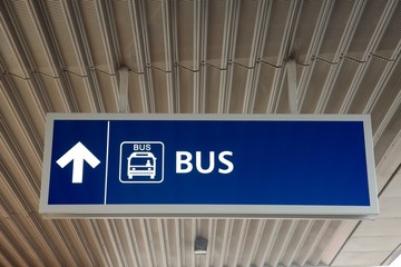 Bus sign