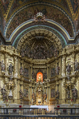 Fototapeta premium St. Maria Church in Los Arcos, Navarre. Spain.