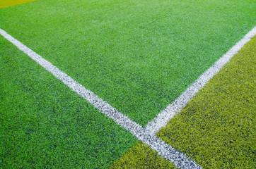 Obraz premium Soccer football field stadium grass