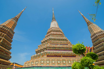 Po temple in Bangkok, Thailand