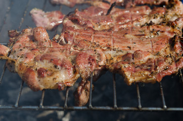 grill meat