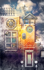 Obraz premium Gothic palace