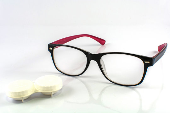 Contact Lenses And Glasses