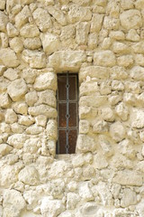 Window in John´s castle in Lednice region, Czech republic