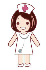 看護婦の女の子