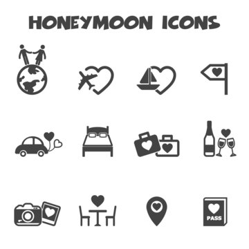 honeymoon icons