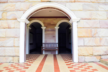 Vintage for the door.