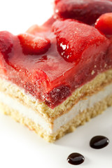 Strawberries Cake