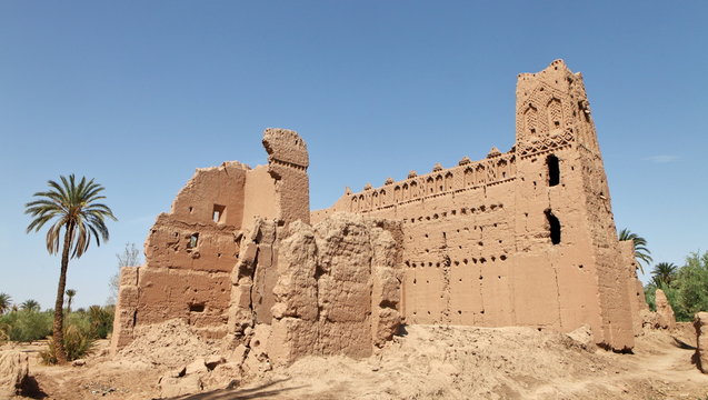 Kasbah - old fort in Morocco