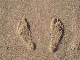 Fußabdrücke