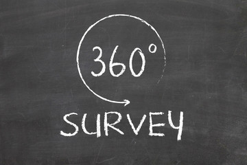 360 degrees Survey concept