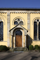 Fototapeta na wymiar Evangelisch-reformierte Kirche in Schlangen (Lippe)