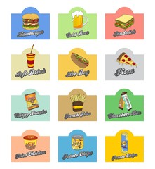 food and drink theme art