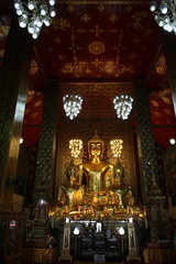Fototapeta premium Buddha in the temple