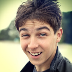 Obraz premium Cheerful Teenager