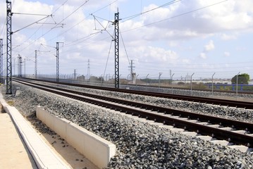 V&iacute;a de tren,alta velocidad