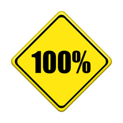 Traffic sign isolated on white background.