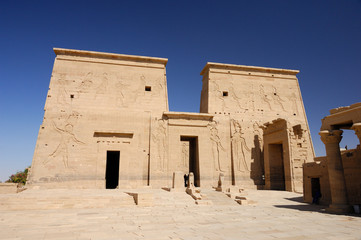 Temple de Philae - 1er Pylône